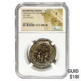 Byzantine Heraclius AD 610-641 Bronze Follis F