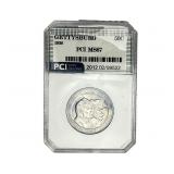 1936 Gettysburg Half Dollar PCI MS67