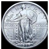 1917 Type 1 Standing Liberty Silver Quarter CHOIC