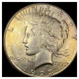 1923-S Silver Peace Dollar CHOICE AU
