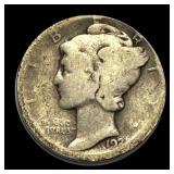 1921 Mercury Dime NICELY CIRCULATED