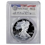 2007-W Silver Eagle PCGS PR69 DCAM Reagan Legacy