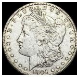 1894-S Silver Morgan Dollar NEARLY UNCIRCULATED
