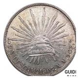 1903Mo AM Mexico Silver Peso CHOICE AU