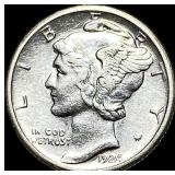 1924-S Silver Mercury Dime  UNCIRCULATED