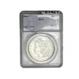 1888-O Morgan Silver Dollar SEGS MS67