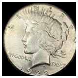 1922-S Silver Peace Dollar UNCIRCULATED