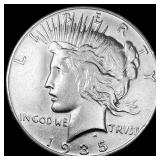 1935-S Silver Peace Dollar CLOSELY UNCIRCULATED