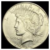 1922-S Silver Peace Dollar  UNCIRCULATED