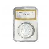 1903 Morgan Silver Dollar PGA MS63