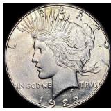1922 Silver Peace Dollar UNCIRCULATED