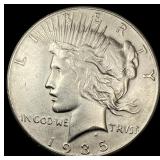 1935-S Silver Peace Dollar CLOSELY UNCIRCULATED