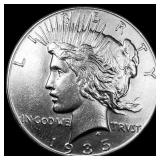 1935 Silver Peace Dollar CHOICE AU