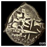 1500s-1600s Spanish Colonial Silver Cob NEARLY UNC