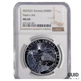 2023LEV Armenia 1OZ Silver 500 Dram Noah