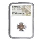 Roman Constans 337-350 AD AE4 BI Nummus NGC