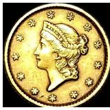 1852 Gold $1 Type 1 HIGH GRADE