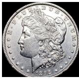 1892-S Silver Morgan Dollar CLOSELY UNCIRCULATED