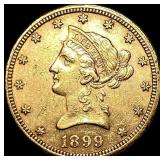 1899 Liberty Head $10 Eagle UNCIRCULATED