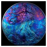 2015 Toned Silver American Eagle $1 SUPERB GEM BU