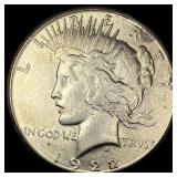 1922-S Silver Peace Dollar UNCIRCULATED