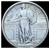 1917 Standing Liberty Quarter CHOICE AU