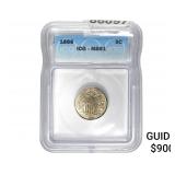 1866 Shield Nickel ICG MS61