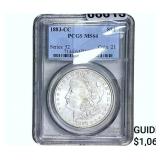 1883-CC Morgan Silver Dollar PCGS MS64