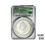 1879-S Morgan Silver Dollar CAC MS64+