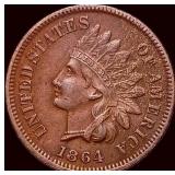 1864 Indian Head Cent CLOSELY UNCIRCULATED