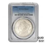 1886 Morgan Silver Dollar PCGS MS64