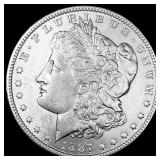 1887 Silver Morgan Dollar CLOSELY UNCIRCULATED