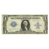 1923 $1 Sliver Certificate, Blue Seal
