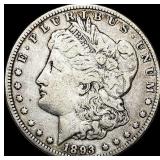 1893 Morgan Silver Dollar LIGHTLY CIRCULATED