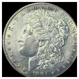1844-S Morgan Silver Dollar CHOICE AU