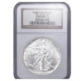 1986 Silver Eagle NGC MS69