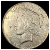 1923 Peace Silver Dollar CHOICE AU