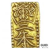 1832-1858 Japan Gold 2 Shu CLOSELY UNCIRCULATED