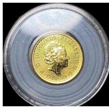2022 Gold 1/10oz Britannia ï¿½10 GEM BU