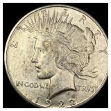 1922-S Silver Peace Dollar UNCIRCULATED