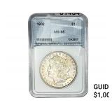 1902 Morgan Silver Dollar NNC MS65