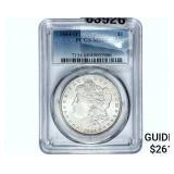 1884-O Morgan Silver Dollar PCGS MS64