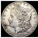 1884-S Silver Morgan Dollar CLOSELY UNCIRCULATED