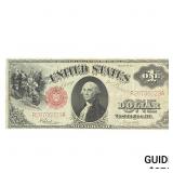 1917 $1 United States Red Seal Washington, D.C