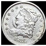 1834 Capped Bust Half Dime  CLOSELY UNCIRCULATED