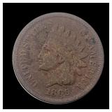 1869 Indian Head Cent LIGHTLY CIRCULATED
