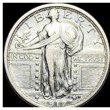 1917 Type 1 Standing Liberty Quarter  LIGHTLY CIR