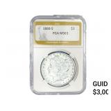 1889-S Morgan Silver Dollar PGA MS63