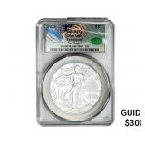 2025 Silver Eagle CAC MS70