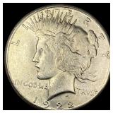 1922-S Silver Peace Dollar UNCIRCULATED